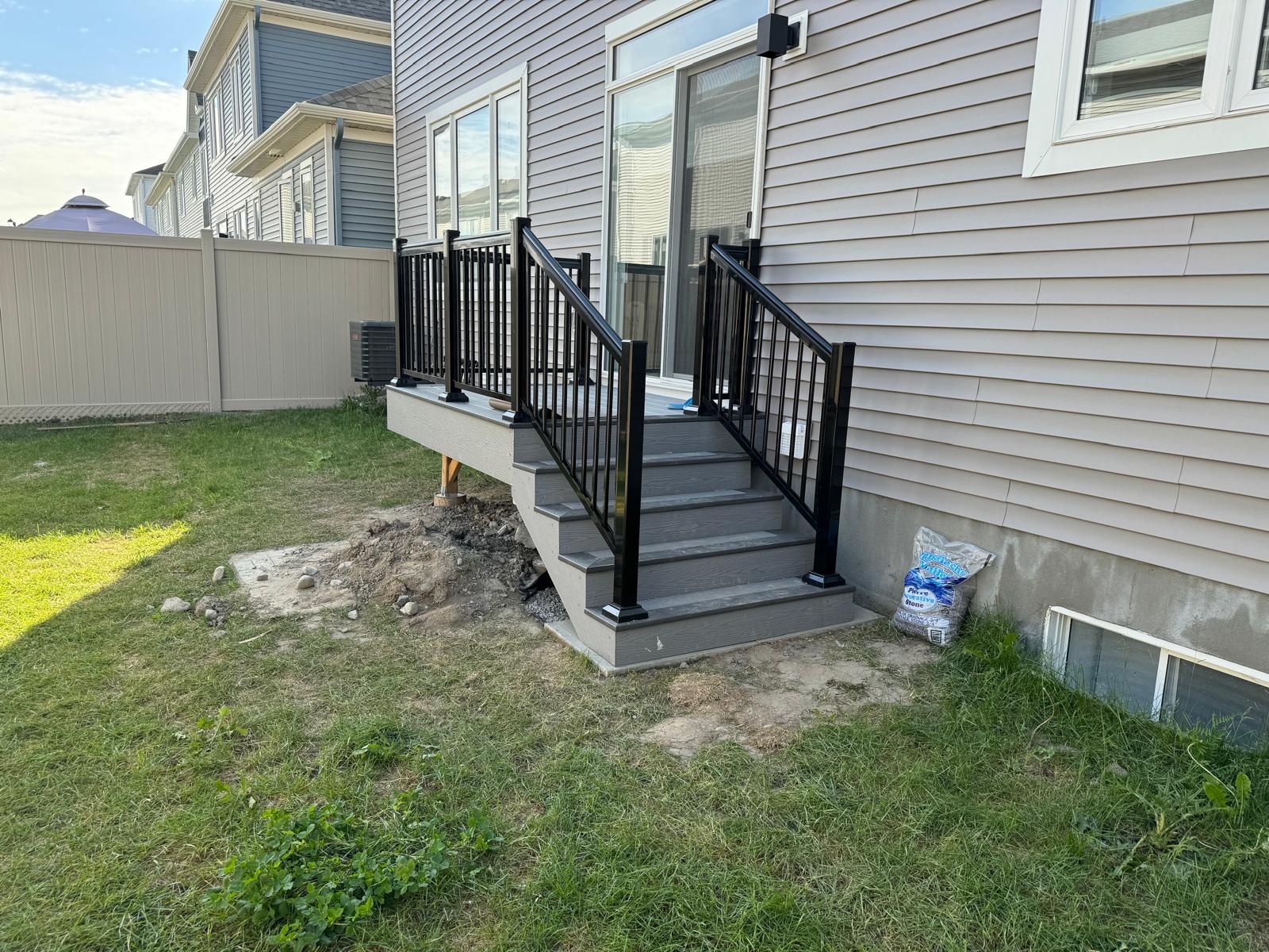 Custom composite deck Barrhaven Ottawa