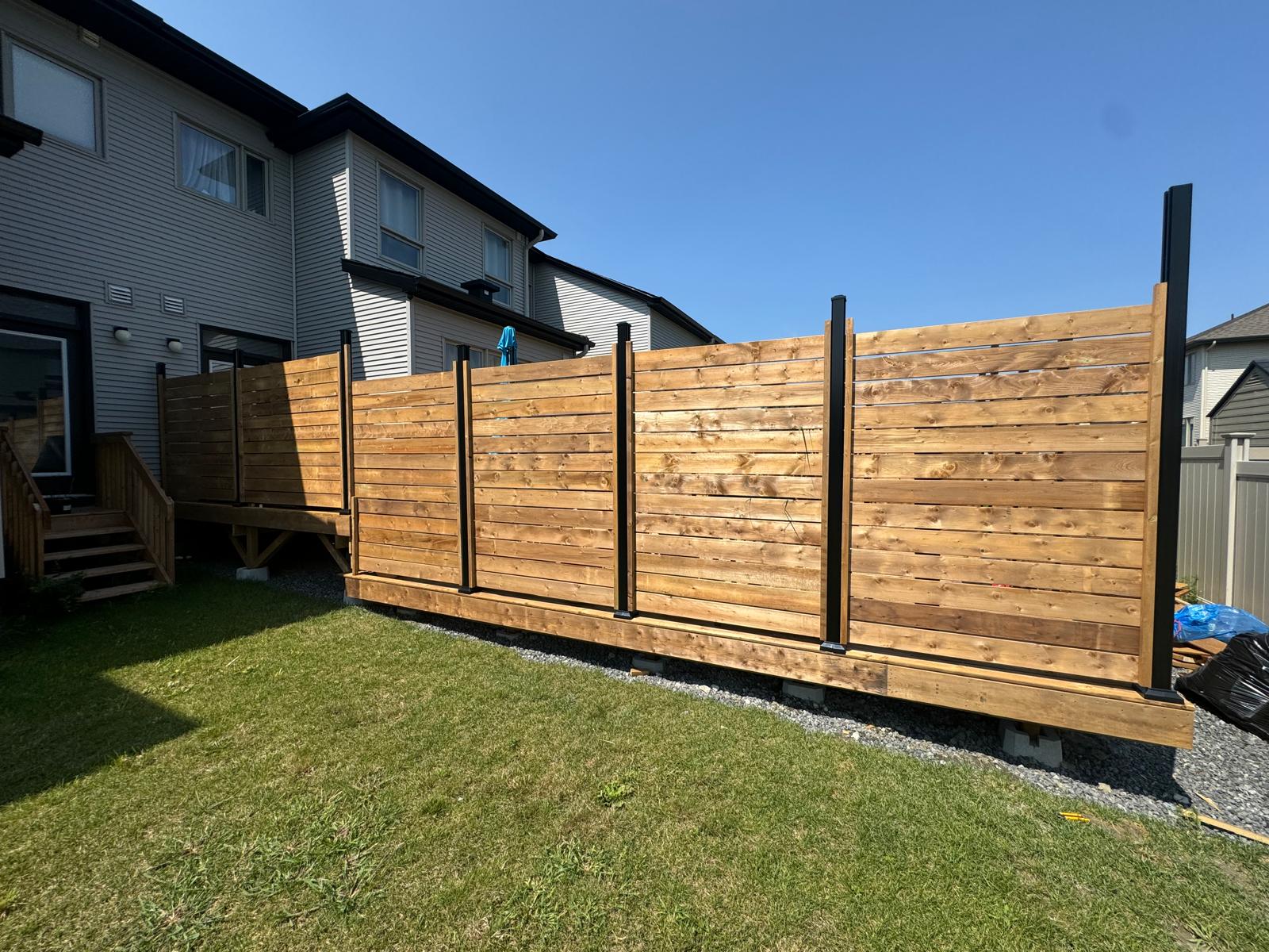 Deck project Barrhaven Ottawa