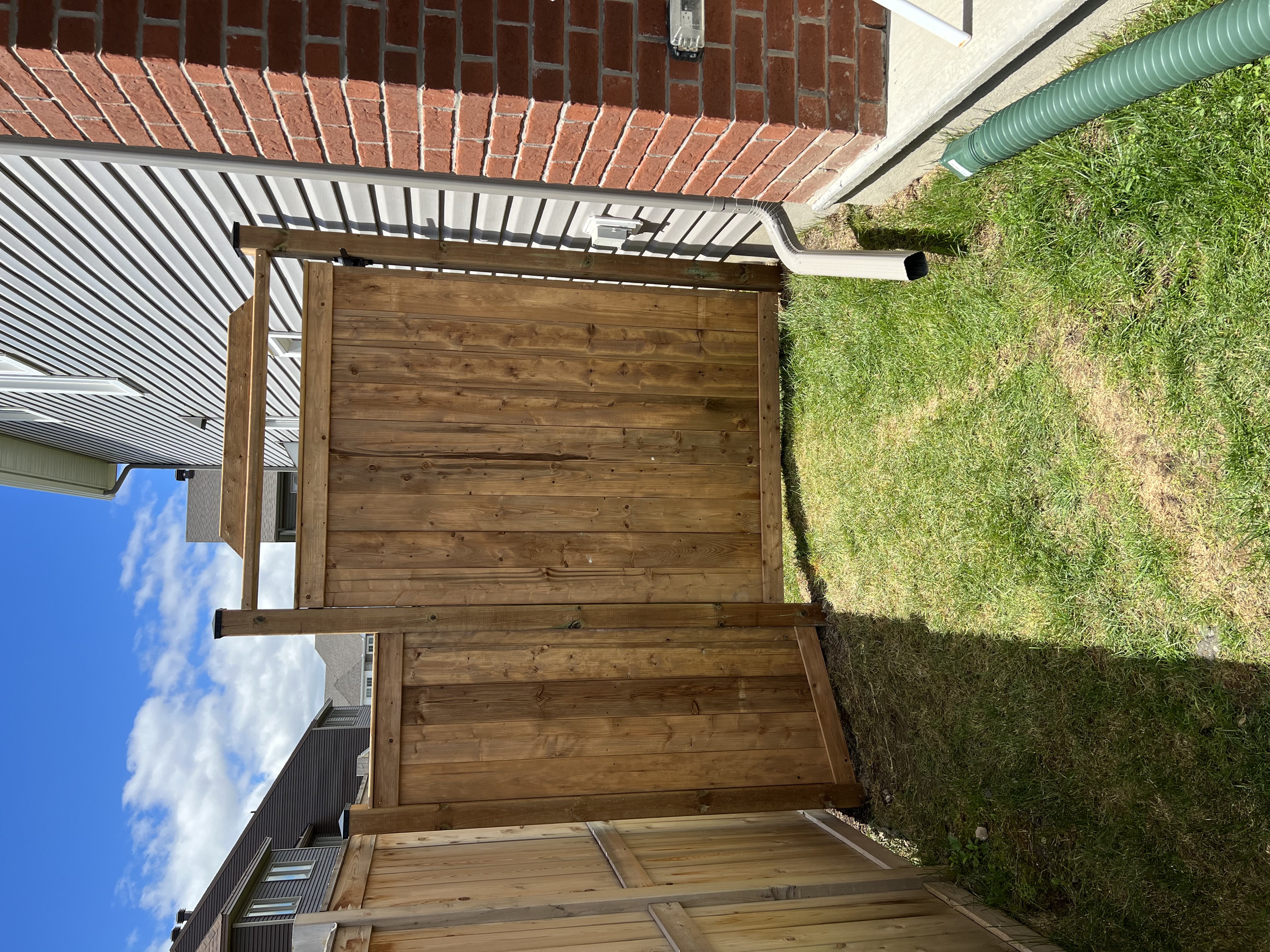Residential fencing project Ottawa